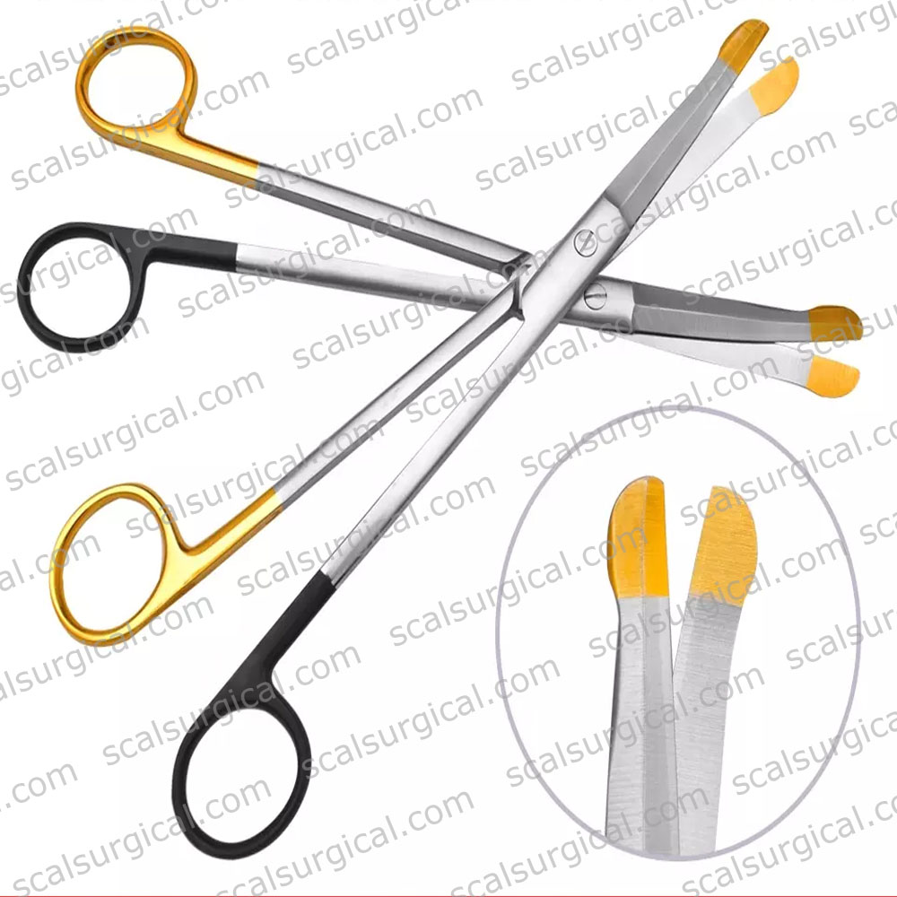 Solz Gold Tip Scissor Strong Bevel On Shank