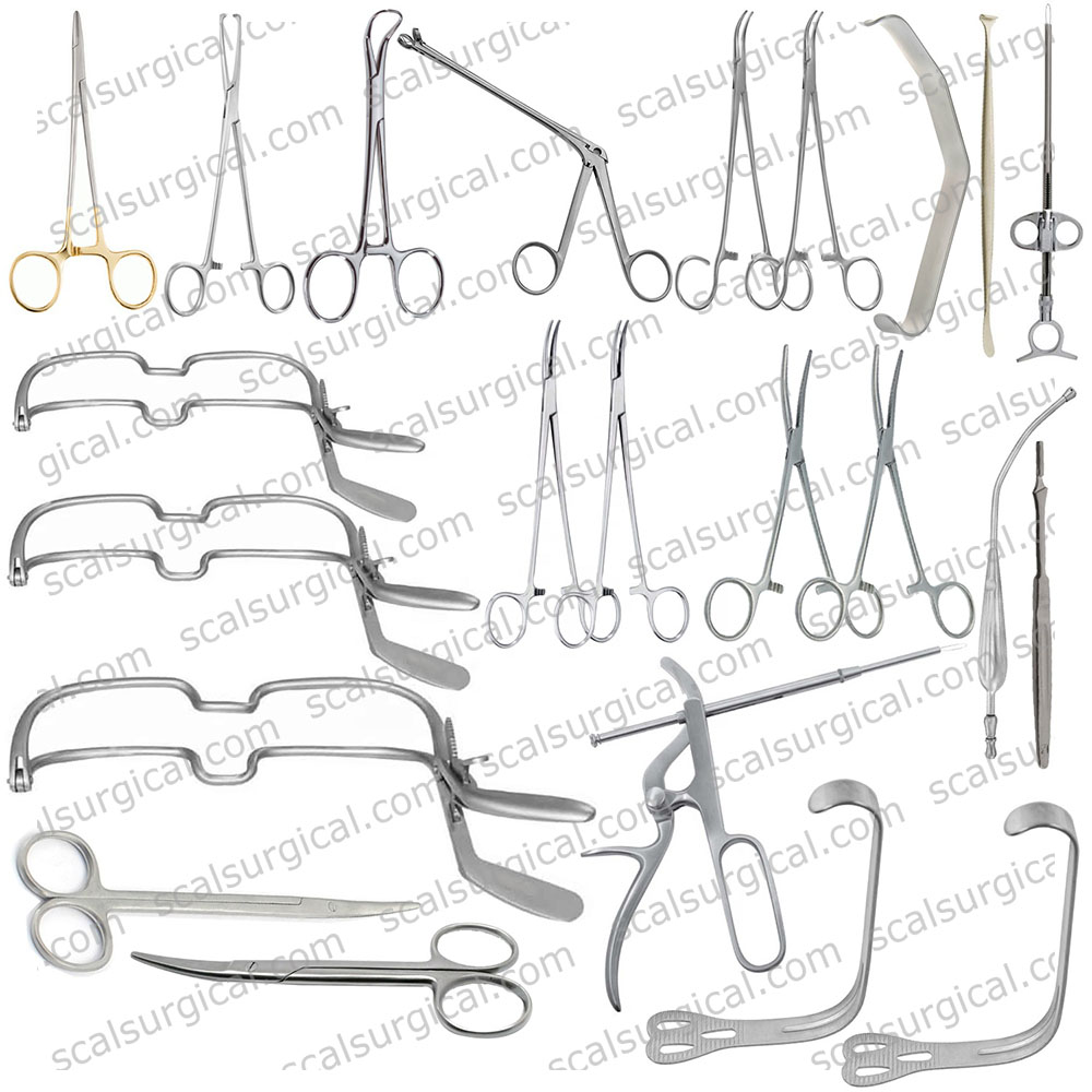 Tonsillectomy and Adenoidectomy Set of 23Pcs - Scal Surgical